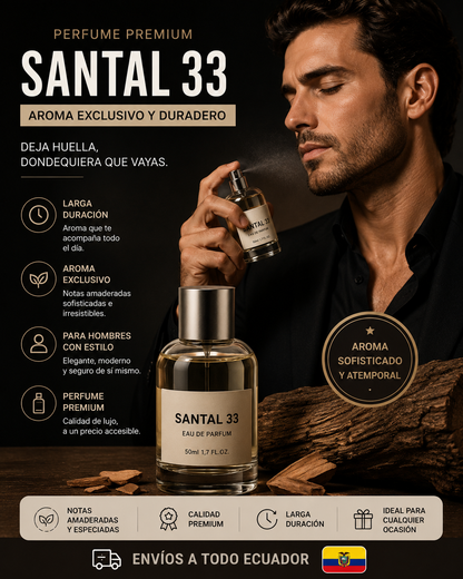 💎 Perfume Santal 33 – aroma exclusivo y duradero