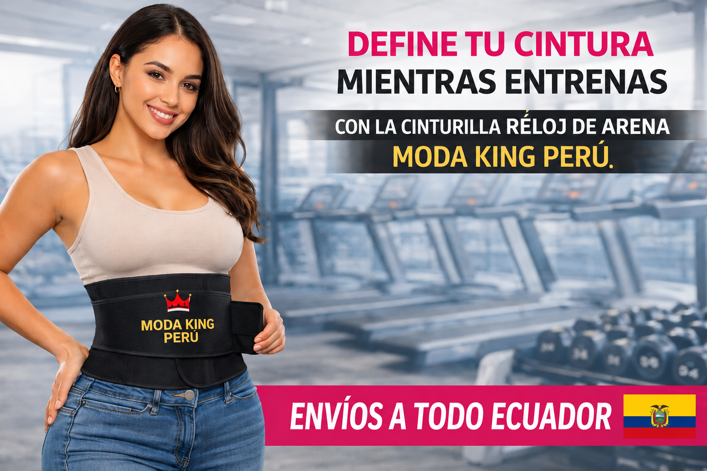¡Cinturilla Reloj de Arena! ⌛🔥 Moldea tu cintura mientras entrenas!!!